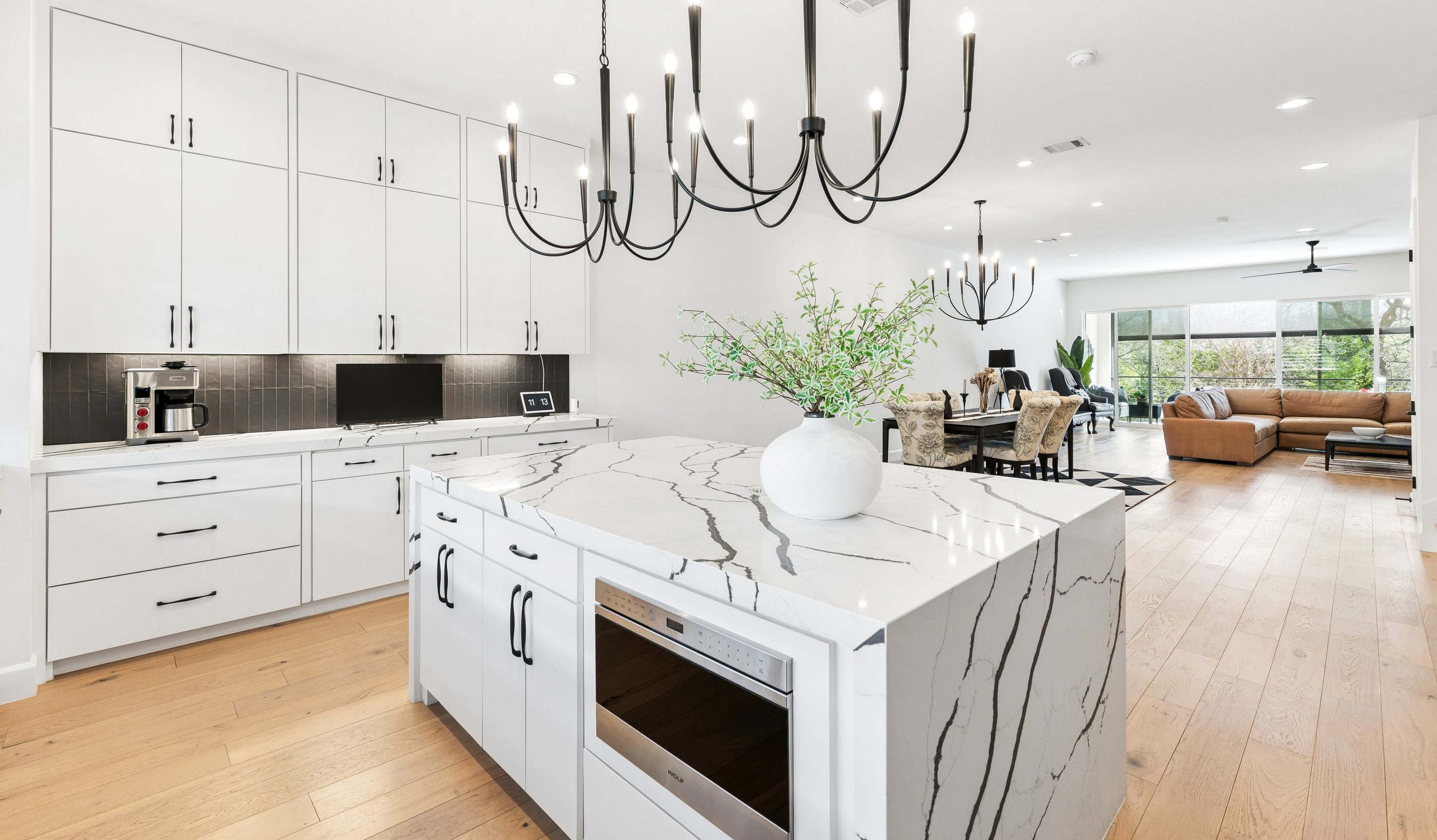 Kitchen — Looking Toward Living