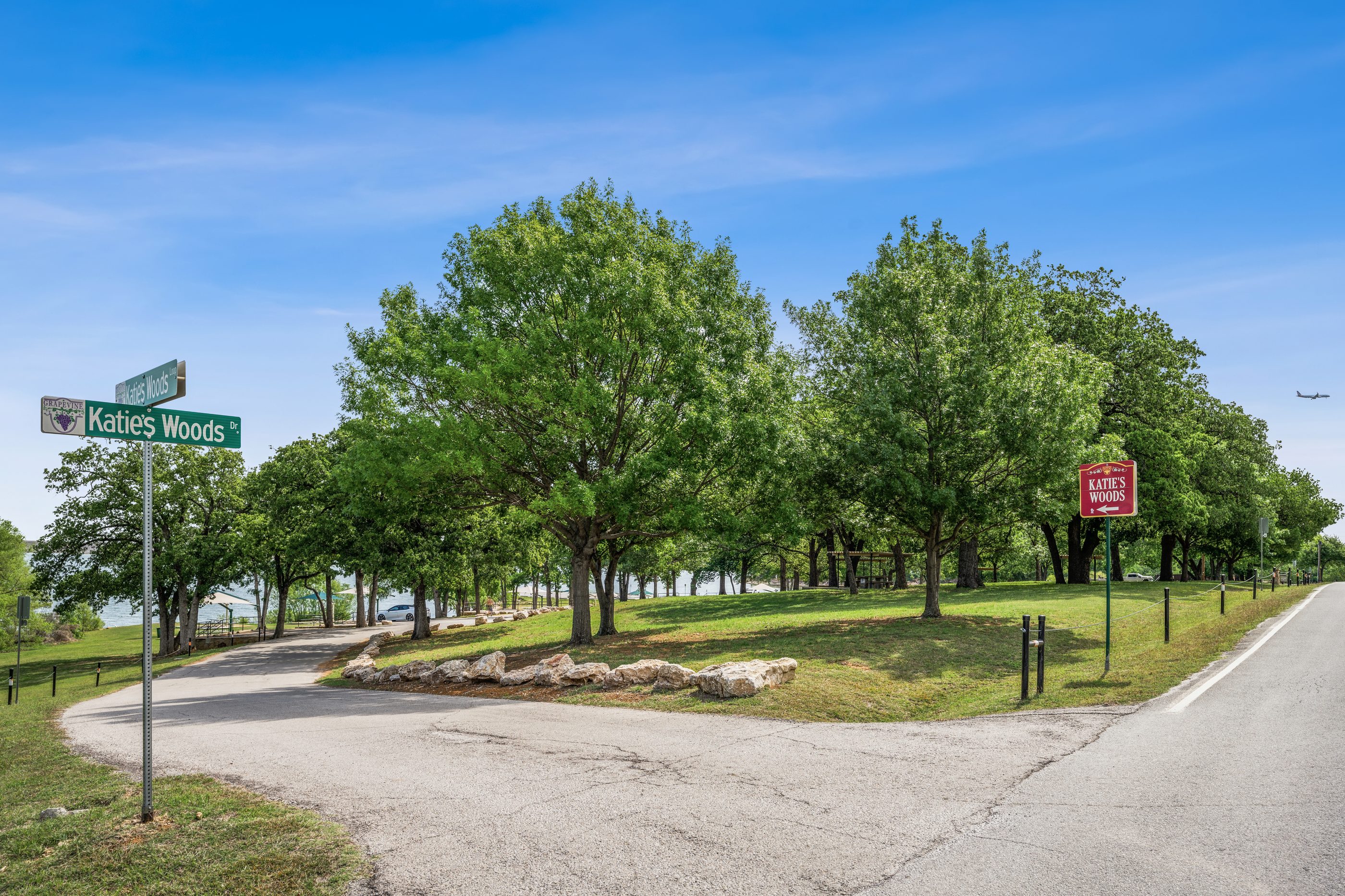 Katie's Woods park entrance